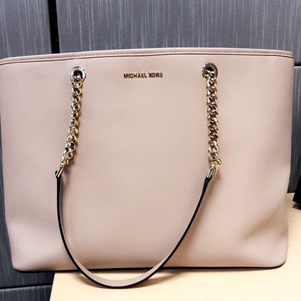 Michael Kors Light Pink Tote Bag